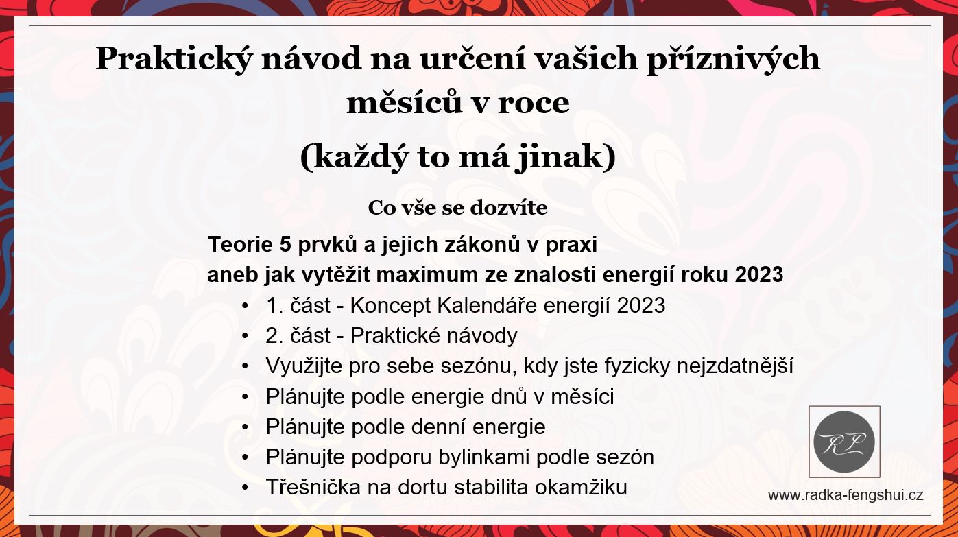 Prezentace kalendíř energií
